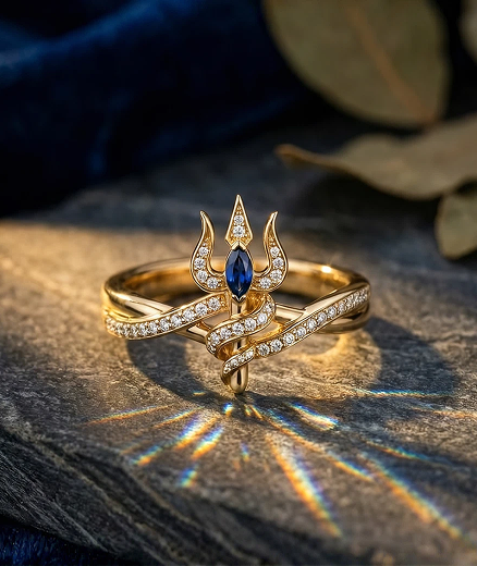 Shiv Trisul Ring